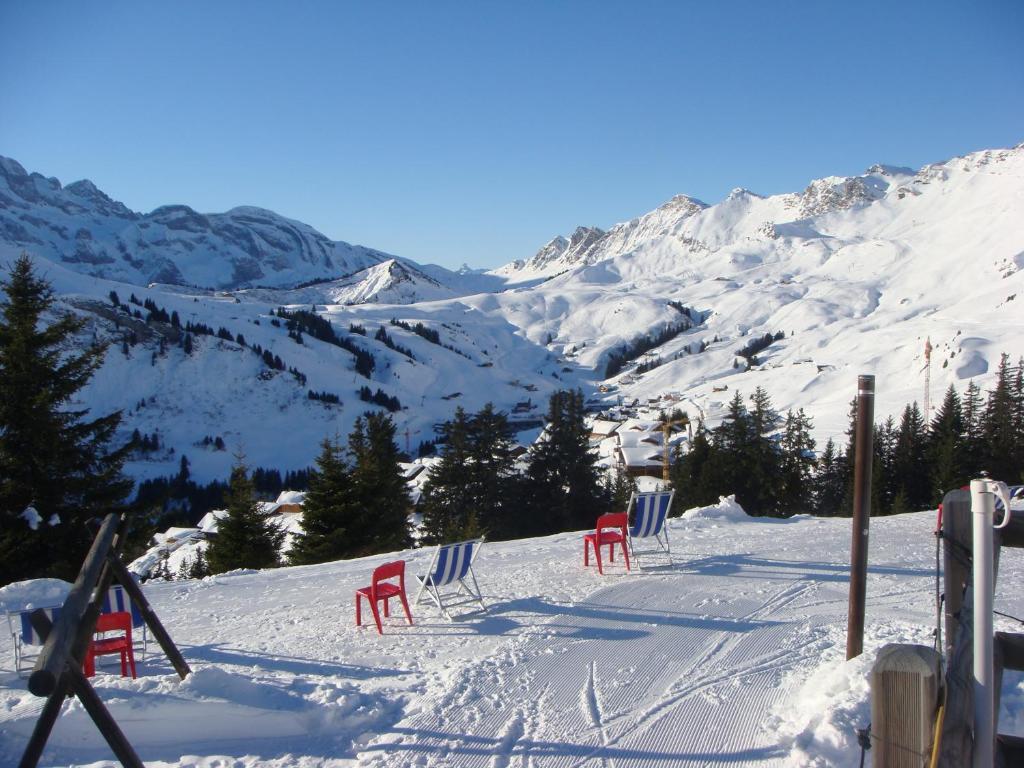 Hotel-Restaurant Le Relais Panoramique Les Crosets Eksteriør bilde